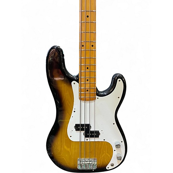 Vintage 1980 Greco P Style 2 Tone Sunburst Electric Bass Guitar