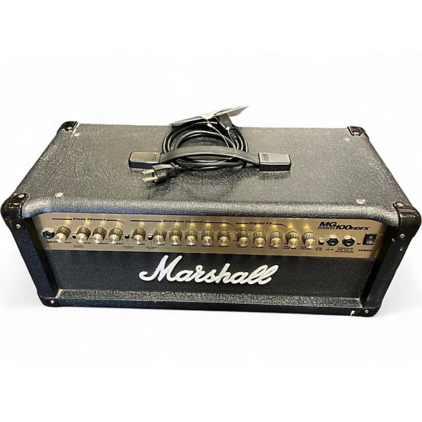 Used Marshall MG100HDFX 100W Solid State Guitar Amp Head
