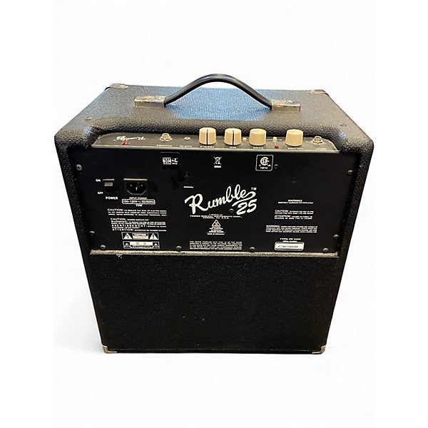 Used Fender Rumble 25 25W 1x8 Bass Combo Amp