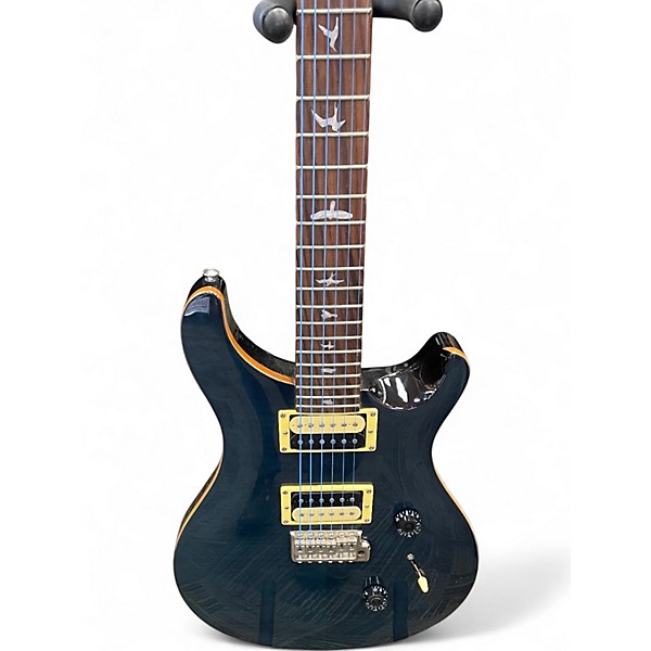 Used PRS SE Custom 24 Dark Green Solid Body Electric Guitar