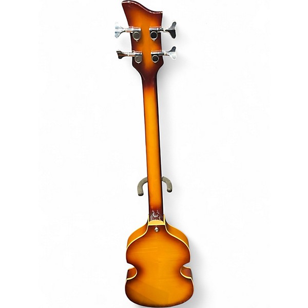 Used Rogue Violin bass 2 Color Sunburst Electric Bass Guitar