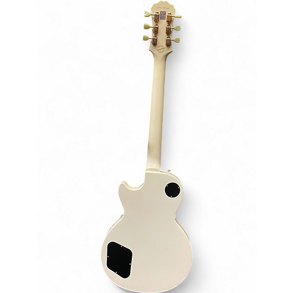 Used Epiphone Les Paul Studio Antique White Solid Body Electric Guitar