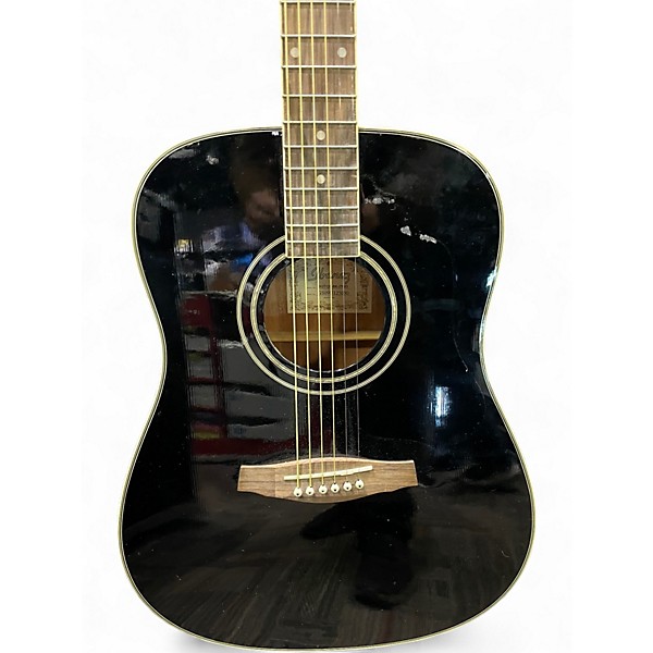 Used Ibanez SGT120 Sage Series Black Acoustic Guitar