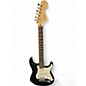Used Squier Affinity Stratocaster Black and White Solid Body Electric Guitar thumbnail