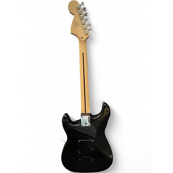 Used Squier Affinity Stratocaster Black and White Solid Body Electric Guitar