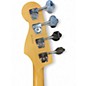 Used Fender American Standard Jazz Bass Silver Electric Bass Guitar