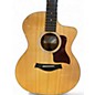 Used Taylor 214CE Deluxe Natural Acoustic Electric Guitar