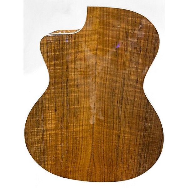Used Taylor 214CE Deluxe Natural Acoustic Electric Guitar