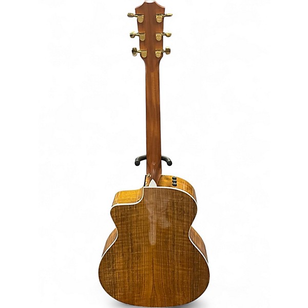 Used Taylor 214CE Deluxe Natural Acoustic Electric Guitar