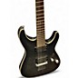 Used Schecter Guitar Research C1 Platinum Trans Black Solid Body Electric Guitar