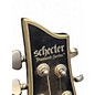 Used Schecter Guitar Research C1 Platinum Trans Black Solid Body Electric Guitar