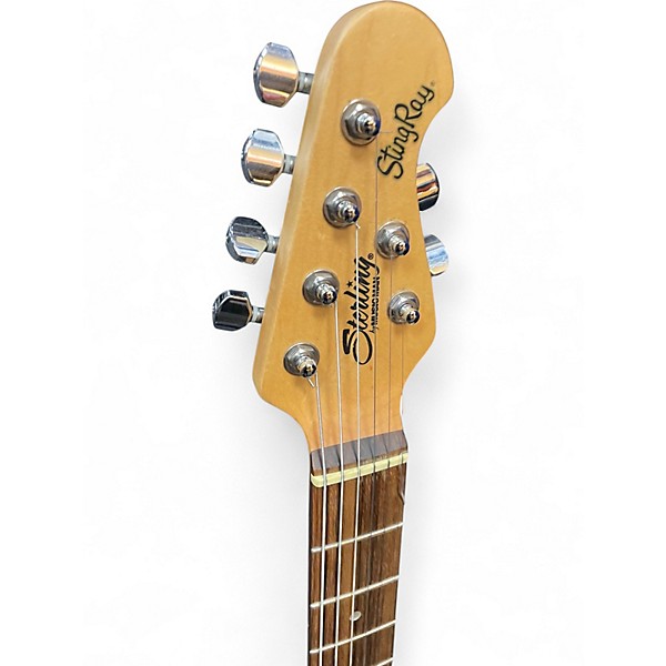 Used Sterling by Music Man STINGRAY HH 3 Tone Sunburst Solid Body Electric Guitar