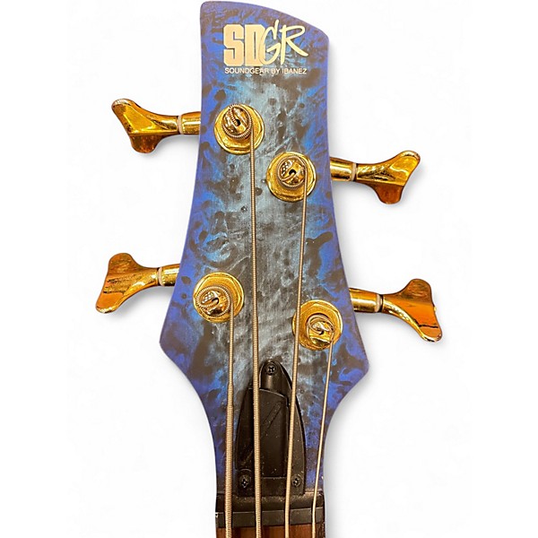 Used Ibanez SR300EDX COSMIC BLUE Electric Bass Guitar