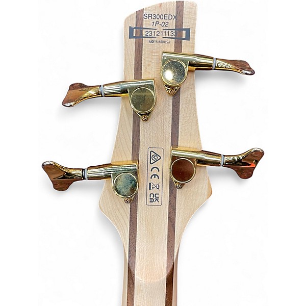 Used Ibanez SR300EDX COSMIC BLUE Electric Bass Guitar