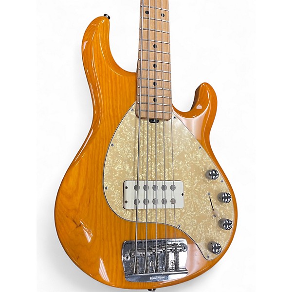 Used Ernie Ball Music Man Stingray 5 H Natural Electric Bass Guitar