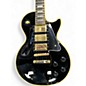 Used Epiphone Joe Bonamassa Black Beauty Les Paul Custom Black and Gold Solid Body Electric Guitar