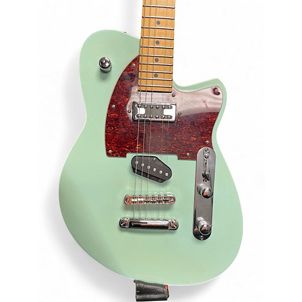 Used Reverend CHARGER Mint Green Solid Body Electric Guitar