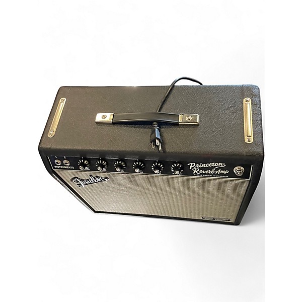 Used Fender 1968 Custom Princeton Reverb 12W 1x10 Tube Guitar Combo Amp