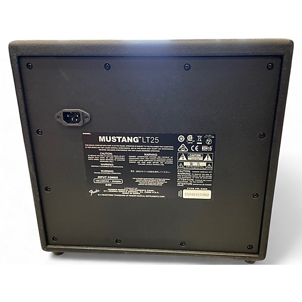 Used Fender Mustang LT25 25W 1x8 Guitar Combo Amp