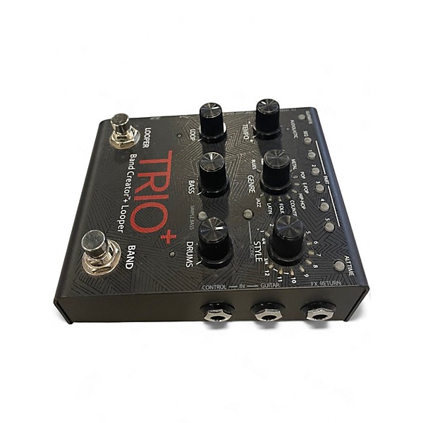 Used DigiTech Trio+ Band Creator Plus Looper with FS3X Footswitch Pedal