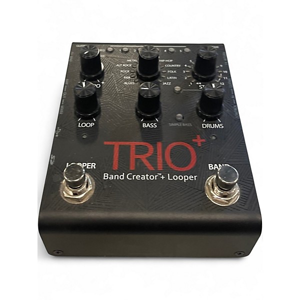 Used DigiTech Trio+ Band Creator Plus Looper with FS3X Footswitch Pedal