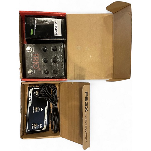 Used DigiTech Trio+ Band Creator Plus Looper with FS3X Footswitch Pedal