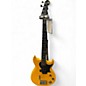 Used Reverend Watt Wattplower Mark I Yellow Electric Bass Guitar thumbnail