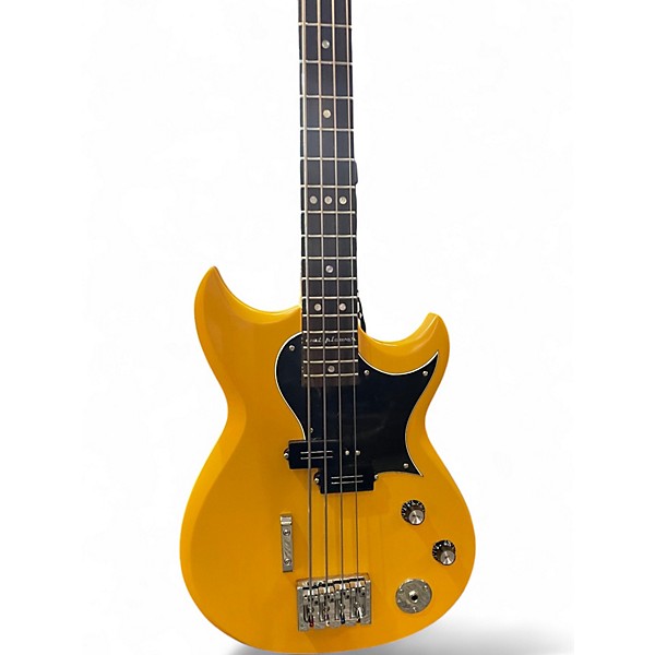 Used Reverend Watt Wattplower Mark I Yellow Electric Bass Guitar