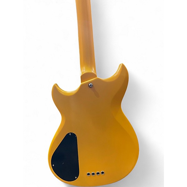 Used Reverend Watt Wattplower Mark I Yellow Electric Bass Guitar
