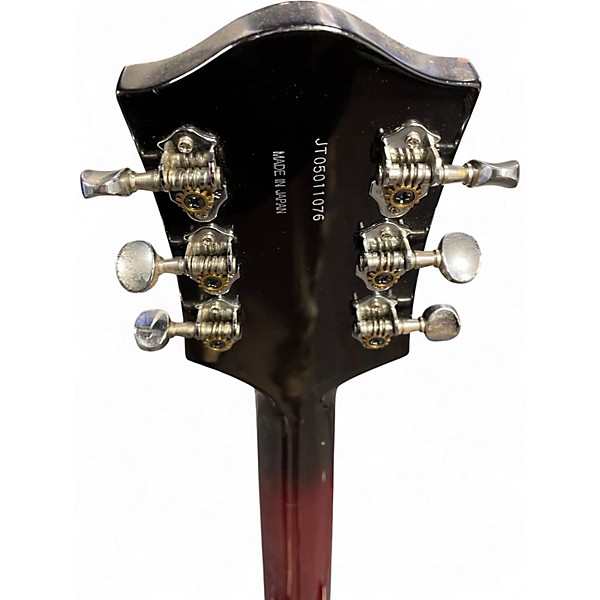 Used 2005 Gretsch Guitars G6119-1962 Chet Atkins Signature Tennessee Rose Dark Cherry Stain Hollow Body Electric Guitar