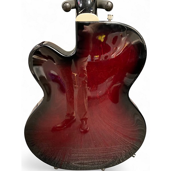 Used 2005 Gretsch Guitars G6119-1962 Chet Atkins Signature Tennessee Rose Dark Cherry Stain Hollow Body Electric Guitar