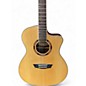 Used Washburn ag70cek-a-u Natural Acoustic Electric Guitar