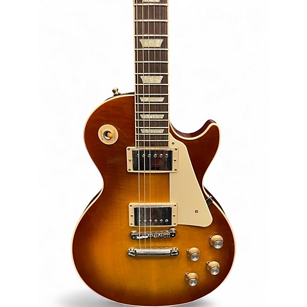 Used 2022 Gibson Les Paul 60's Standard Honey Burst Solid Body Electric Guitar