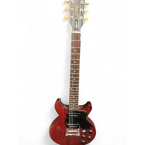Used Gibson Les Paul Special Tribute DC Worn Cherry Solid Body Electric Guitar