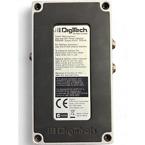 Used DigiTech X-Series Digital Delay Effect Pedal
