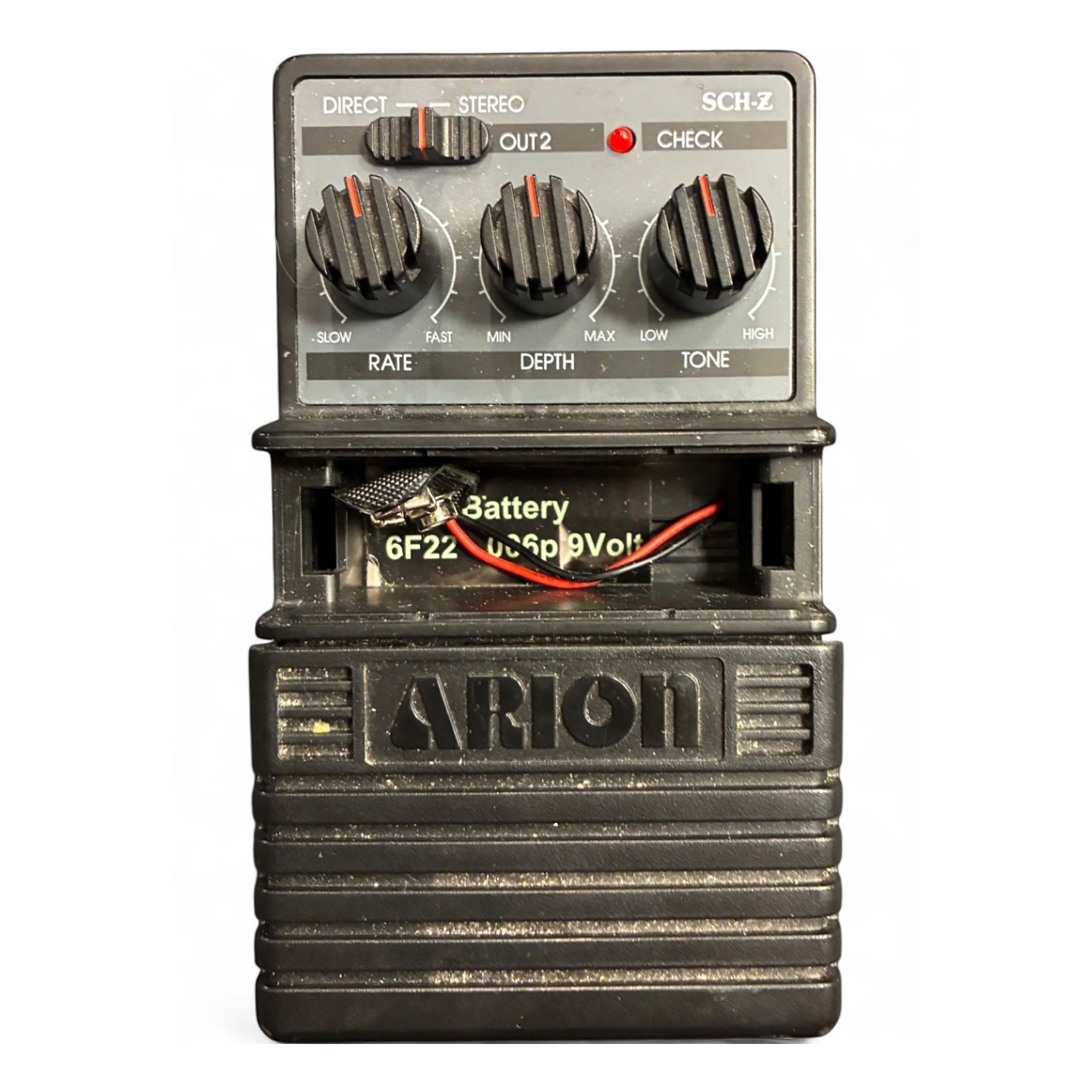 ギター ARION STEREO CHORUS SCH-Z Used Arion SCHZ Stereo Chorus Effect Pedal | Guitar Center
