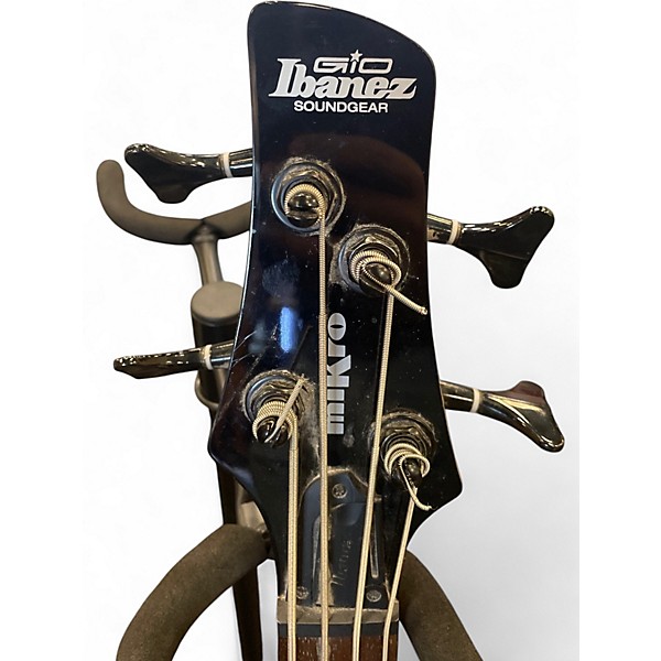 Used Ibanez GSRM20 Mikro Short Scale Walnut Electric Bass Guitar