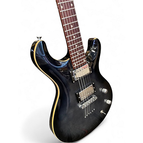 Used Iyv IP350 Transparent Charcoal Solid Body Electric Guitar