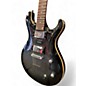 Used Iyv IP350 Transparent Charcoal Solid Body Electric Guitar