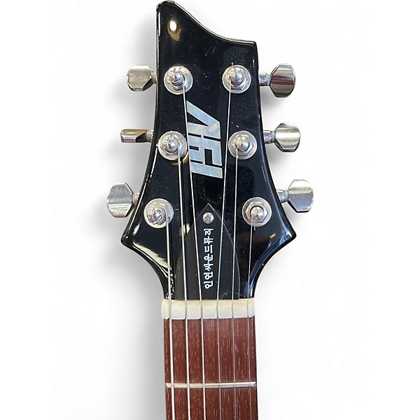 Used Iyv IP350 Transparent Charcoal Solid Body Electric Guitar