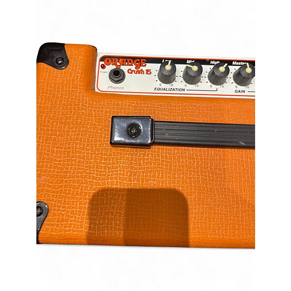 Used Orange Amplifiers Crush 15 Guitar Combo Amp