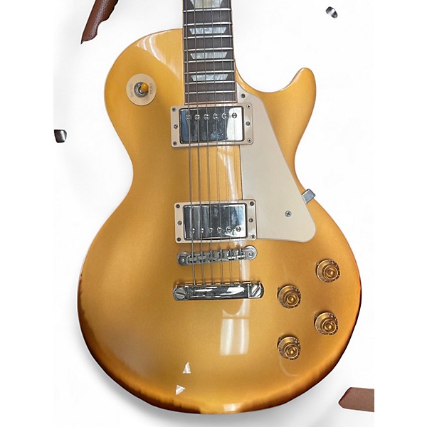 Used Gibson Les Paul standard 50's GOLDTOP Solid Body Electric Guitar