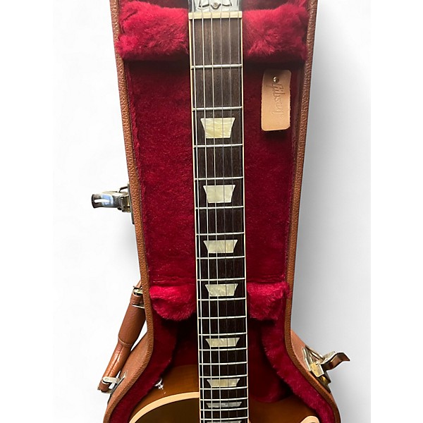 Used Gibson Les Paul standard 50's GOLDTOP Solid Body Electric Guitar