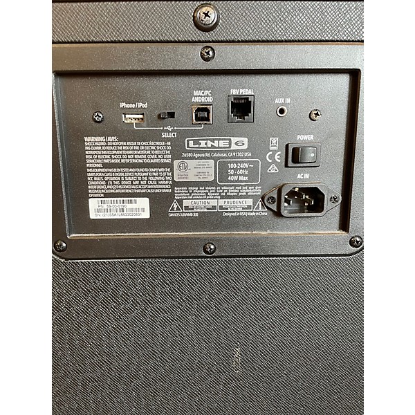 Used Line 6 SPIDER V30 Guitar Combo Amp