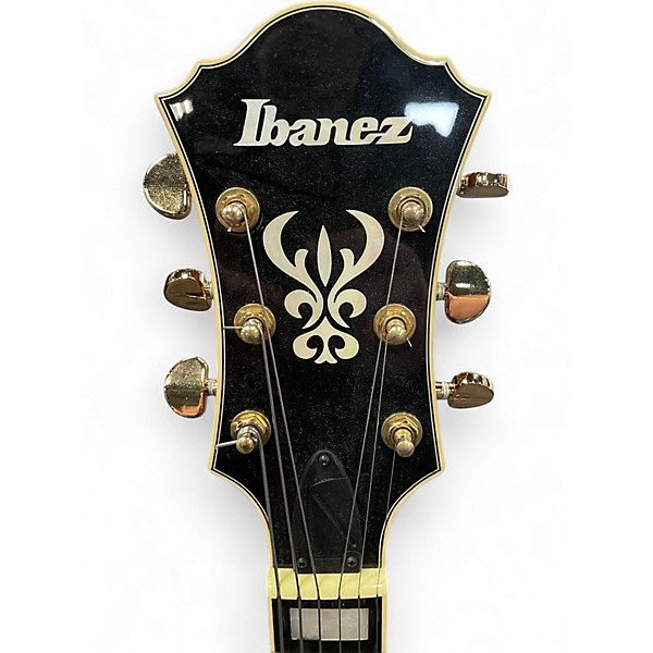 Used Ibanez AF95 Dark Amber Hollow Body Electric Guitar