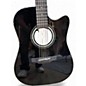 Used Takamine GD30CE Black Acoustic Electric Guitar