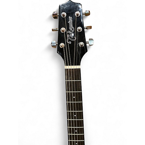 Used Takamine GD30CE Black Acoustic Electric Guitar