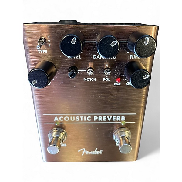 Used Fender ACOUSTIC PREVERB Effect Pedal