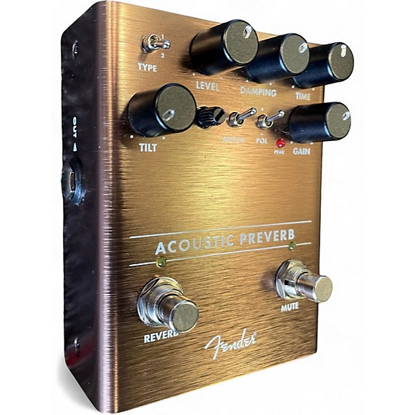 Used Fender ACOUSTIC PREVERB Effect Pedal