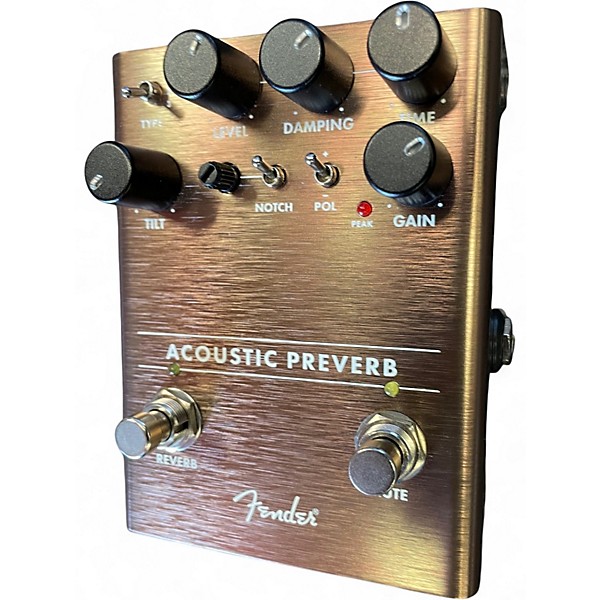 Used Fender ACOUSTIC PREVERB Effect Pedal